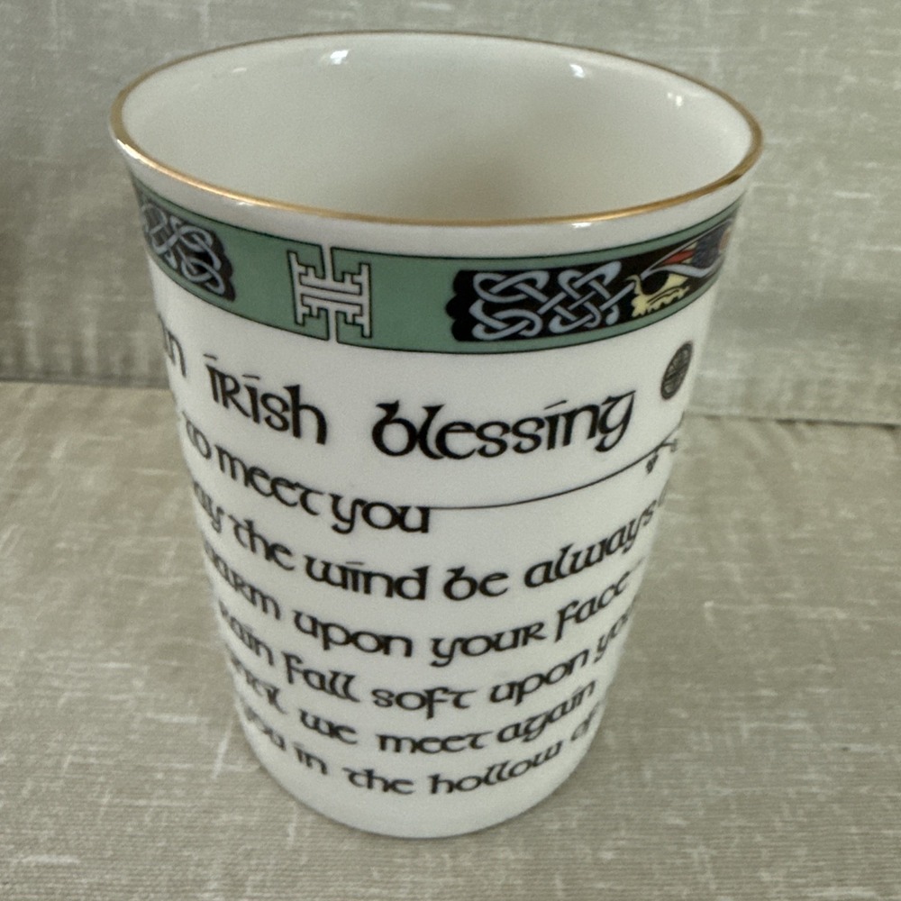 Royal Tara Galway Ireland Fine Bone China - An Irish Blessing Mug Cup